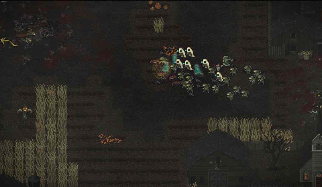 Screenshot di un'orda di creature in Sea Salt