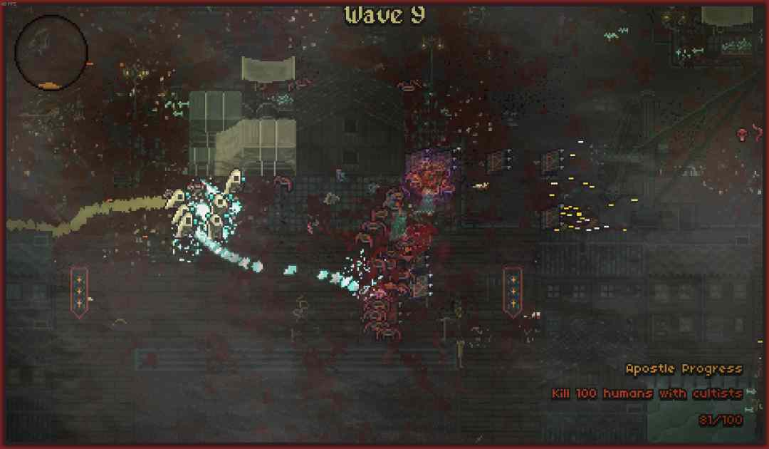 Screenshot della modalità Arena di Sea Salt