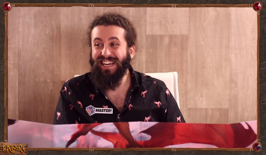 Screenshot che mostra il faccione di Matt nell'episodio 11 di Luxastra