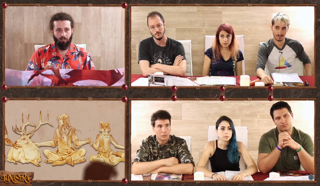 Screenshot dell'episodio 8 di Luxastra che rappresenta il Mondo Onirico