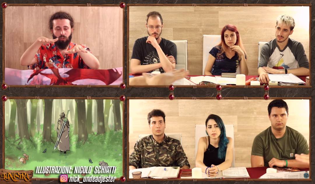 Screenshot che mostra Arion allontanarsi dal gruppo nell'Episodio 11 di Luxastra