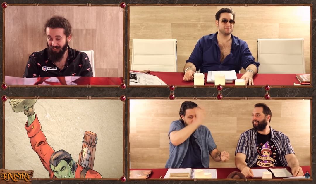 Screenshot dalla scena post credit dell'episodio 11 dove Alastor runa il formaggio di Boris