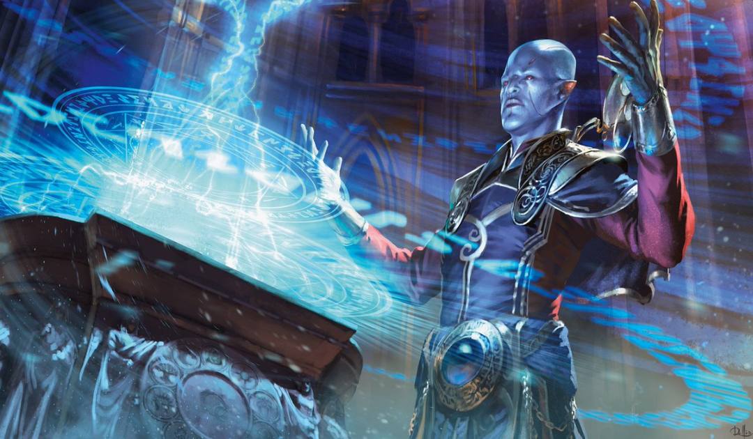 Artwork della carta Emergency Powers in Magic