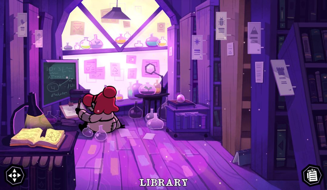 Screenshot della stanza di Fifi in Tangle Tower