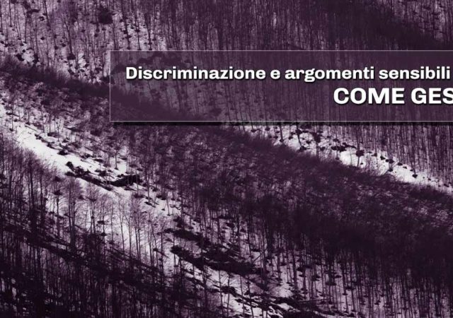 discriminazione e argomenti sensibili nel gioco di ruolo, come gestirli