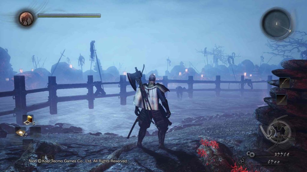 nioh gameplay soulslike