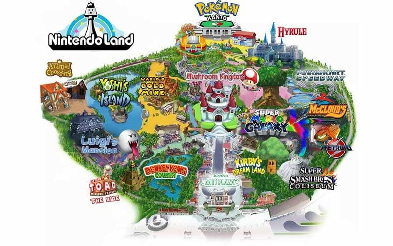 Nintendo Land, parco a tema Nintendo, parco Nintendo