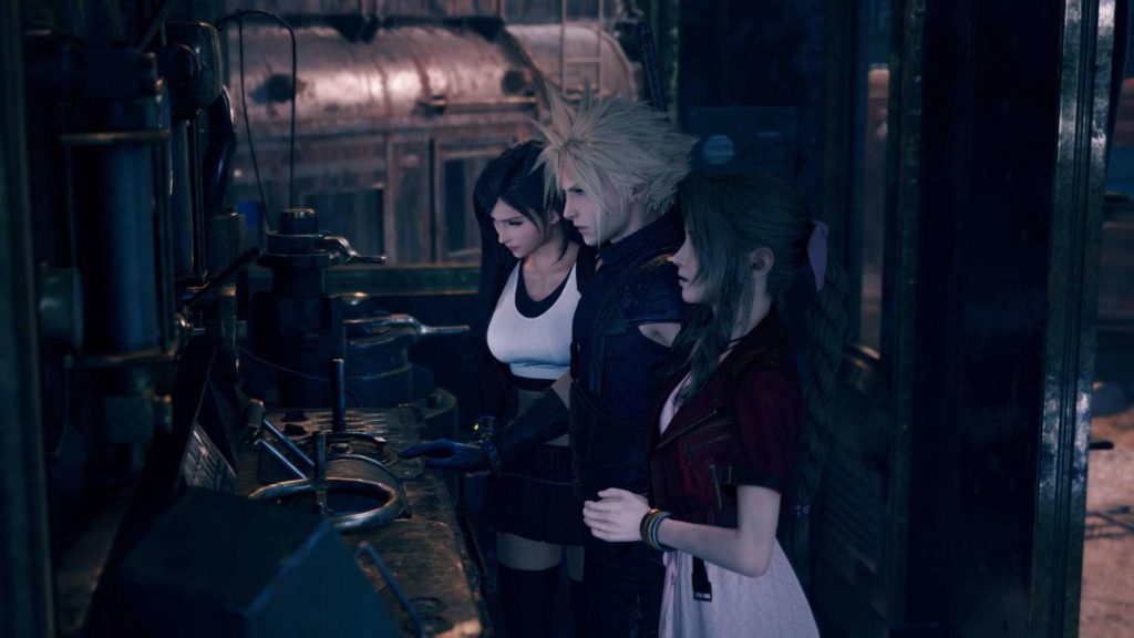 Final Fantasy 7 Remake aeris cloud tifa