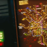 mappa della metro di night city in cyberpunk 2077