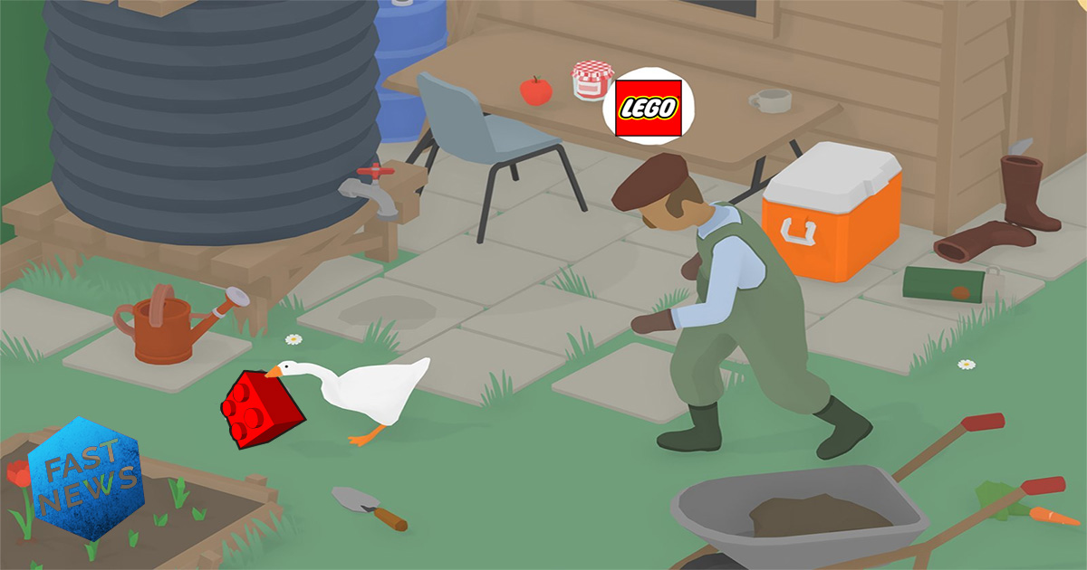 untitled goose game lego