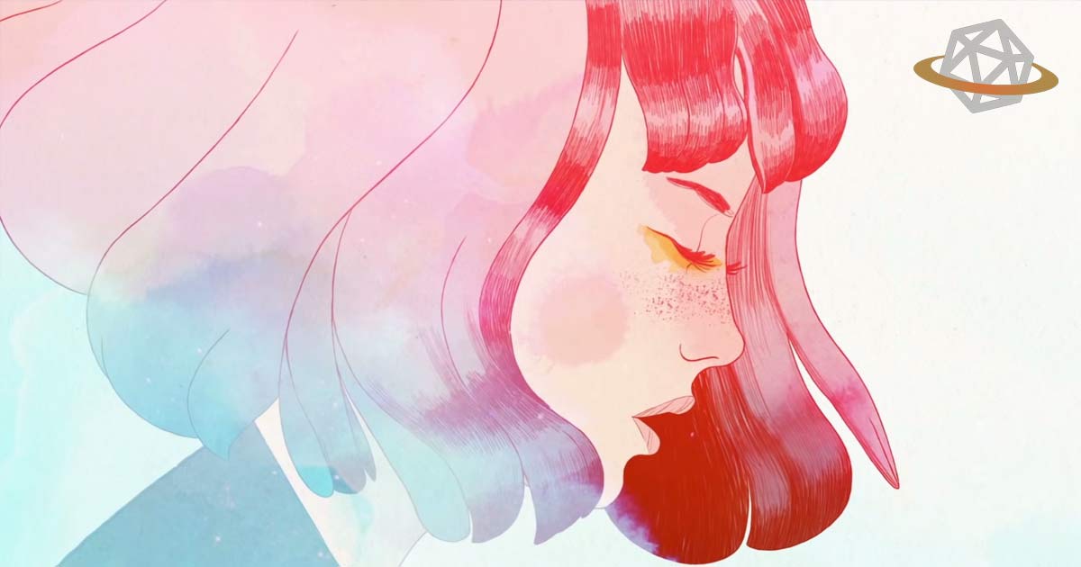 gris, la protagonista del gioco