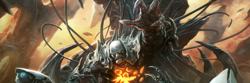 Karn durante la sua corruzione in Phyrexia