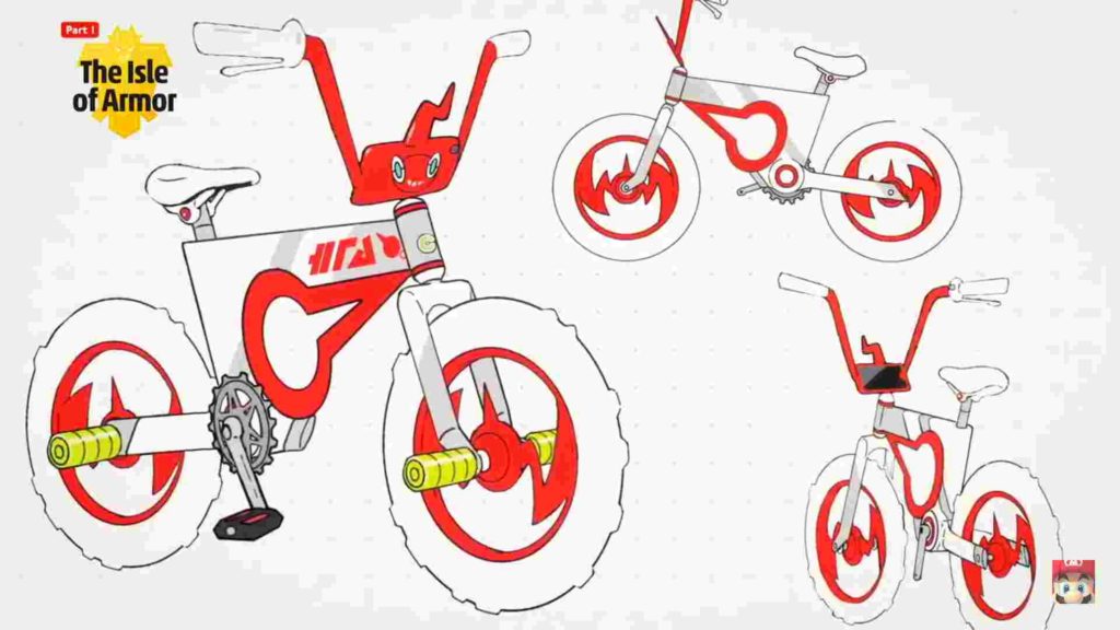pokémon sword and shield bike
