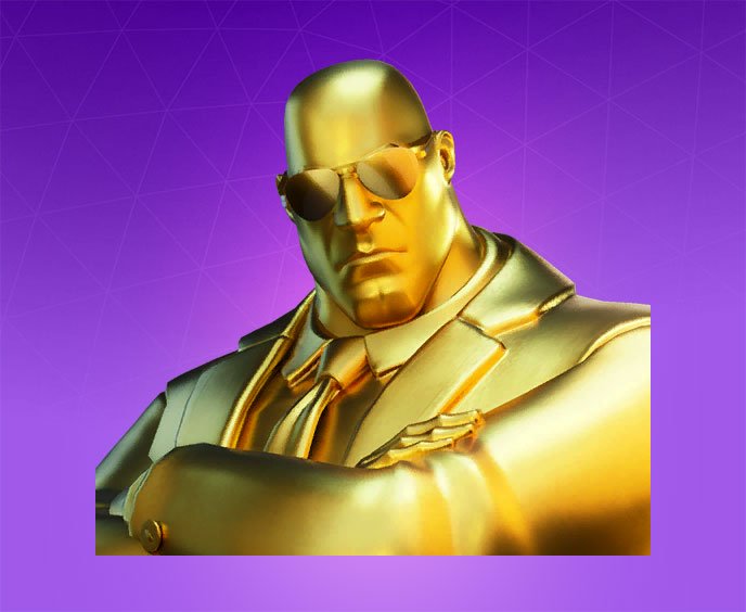 fortnite skin dorate