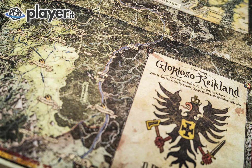 mappa del reikland in warhammer fantasy