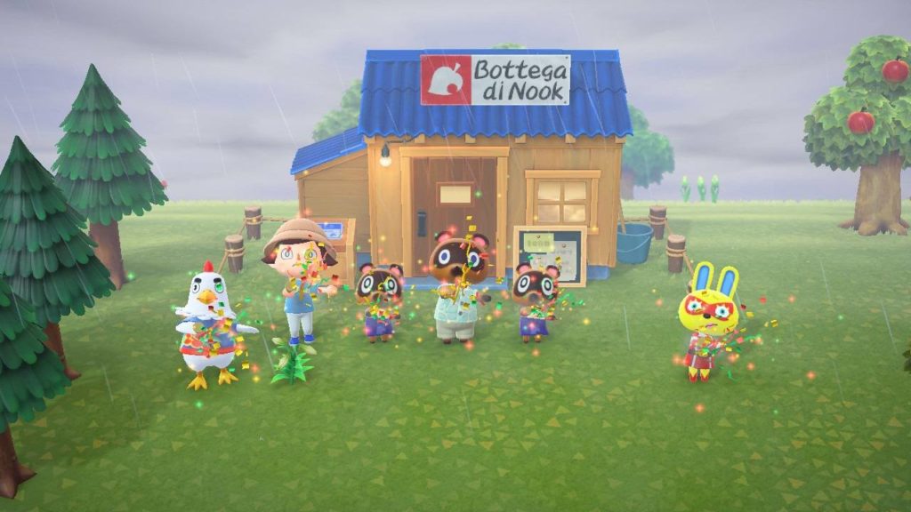 Animal Crossing New Horizons Bottega di Nook