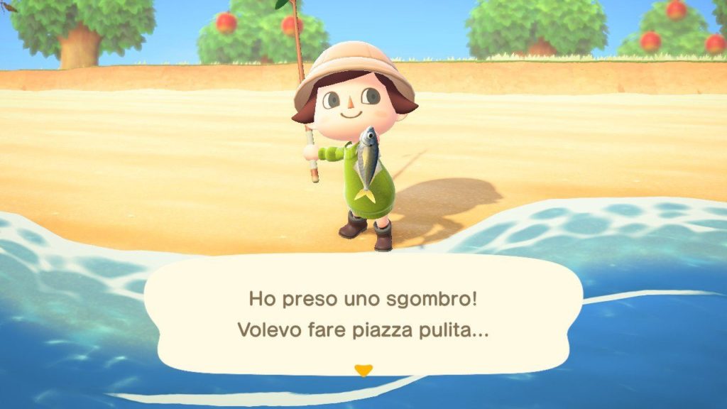 Animal Crossing New Horizons Pesca