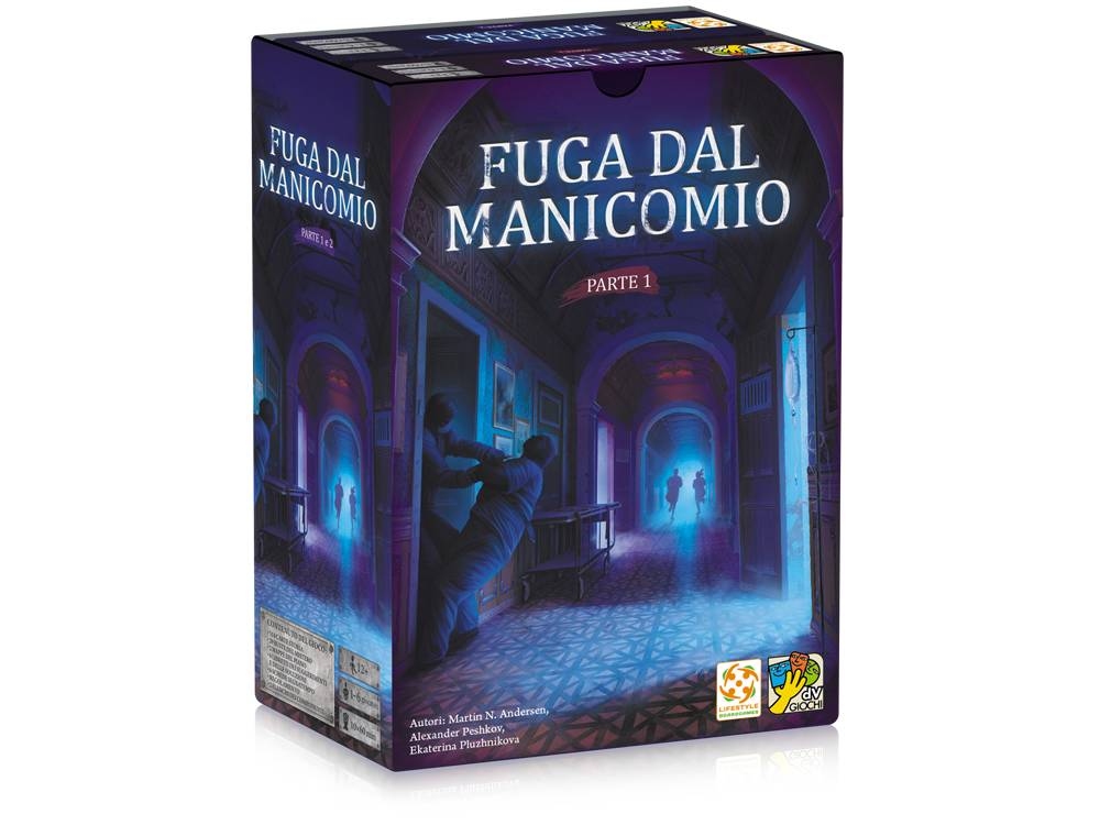 fuga dal manicomio da vinci games recensione scatola