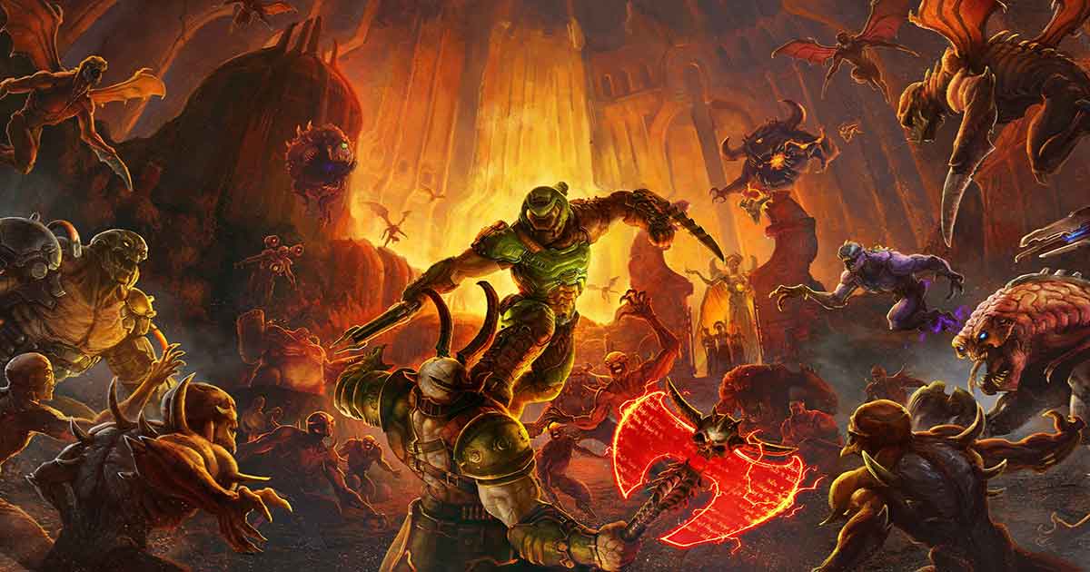 come ottenere il trofeo di platino in doom eternal