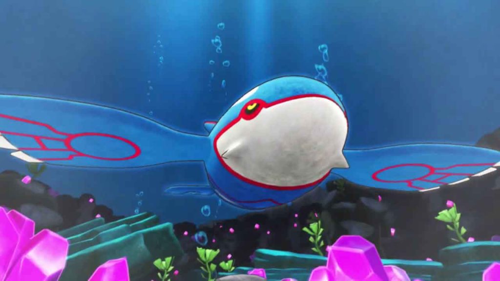 come catturare kyogre in pokemon mystery dungeon DX