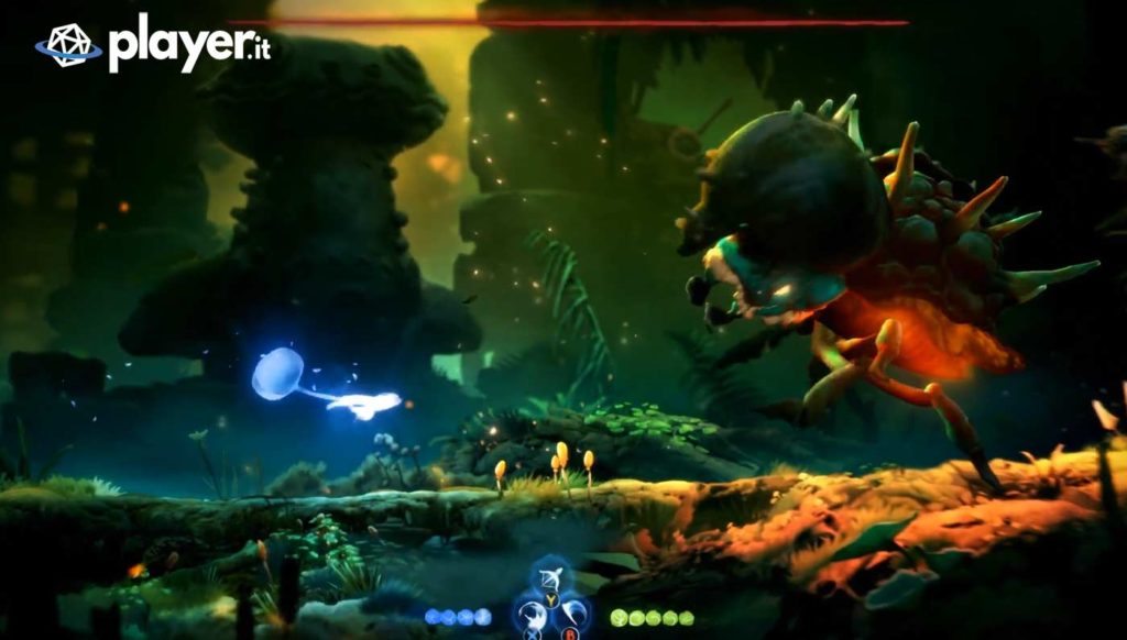 ori and the will of the wisps scontro contro i boss