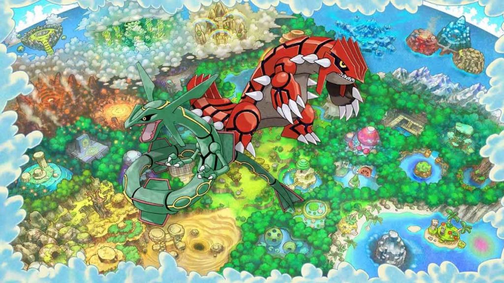 come ottenere groudon e rayquaza in pokemon mystery dungeon DX