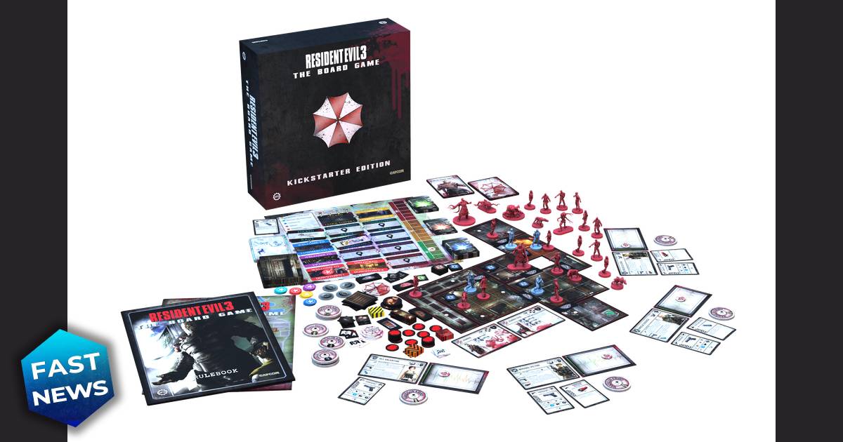 Resident Evil 3: The Board Game, Resident Evil 3: Remake, Resident Evil, Capcom, Steamforged