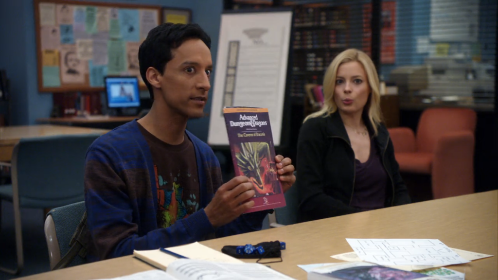 Advanced Dungeons & Dragons, uno degli episodi della serie Community