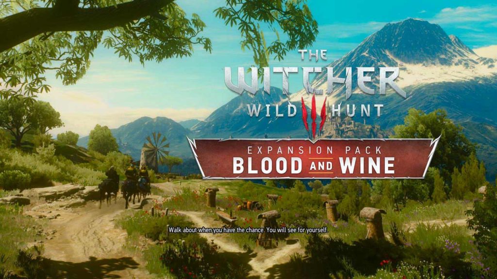 L'inizio del DLC Blood & Wine di The Witcher 3 - Wild Hunt