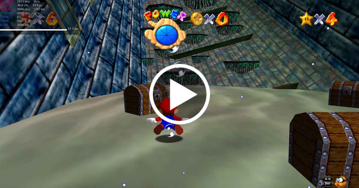 super mario 64 per pc