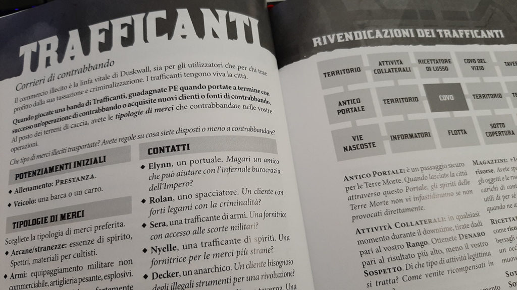 Le bande di ladri hanno un tema che ne determina le caratteristiche