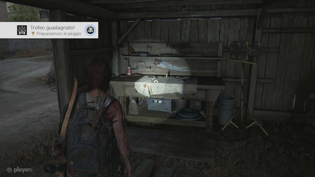 The last of us 2 posizione banchi da lavoro