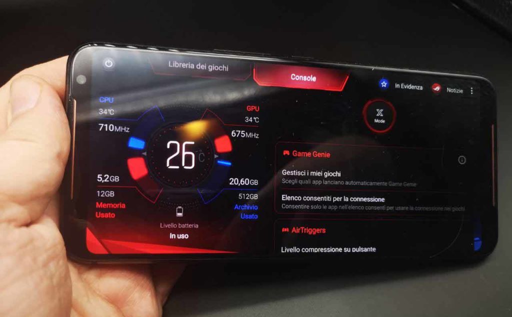 asus rog phone 2 game mode