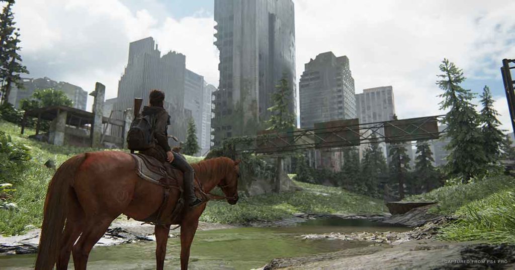 la mappa di gioco di the last of us parte II