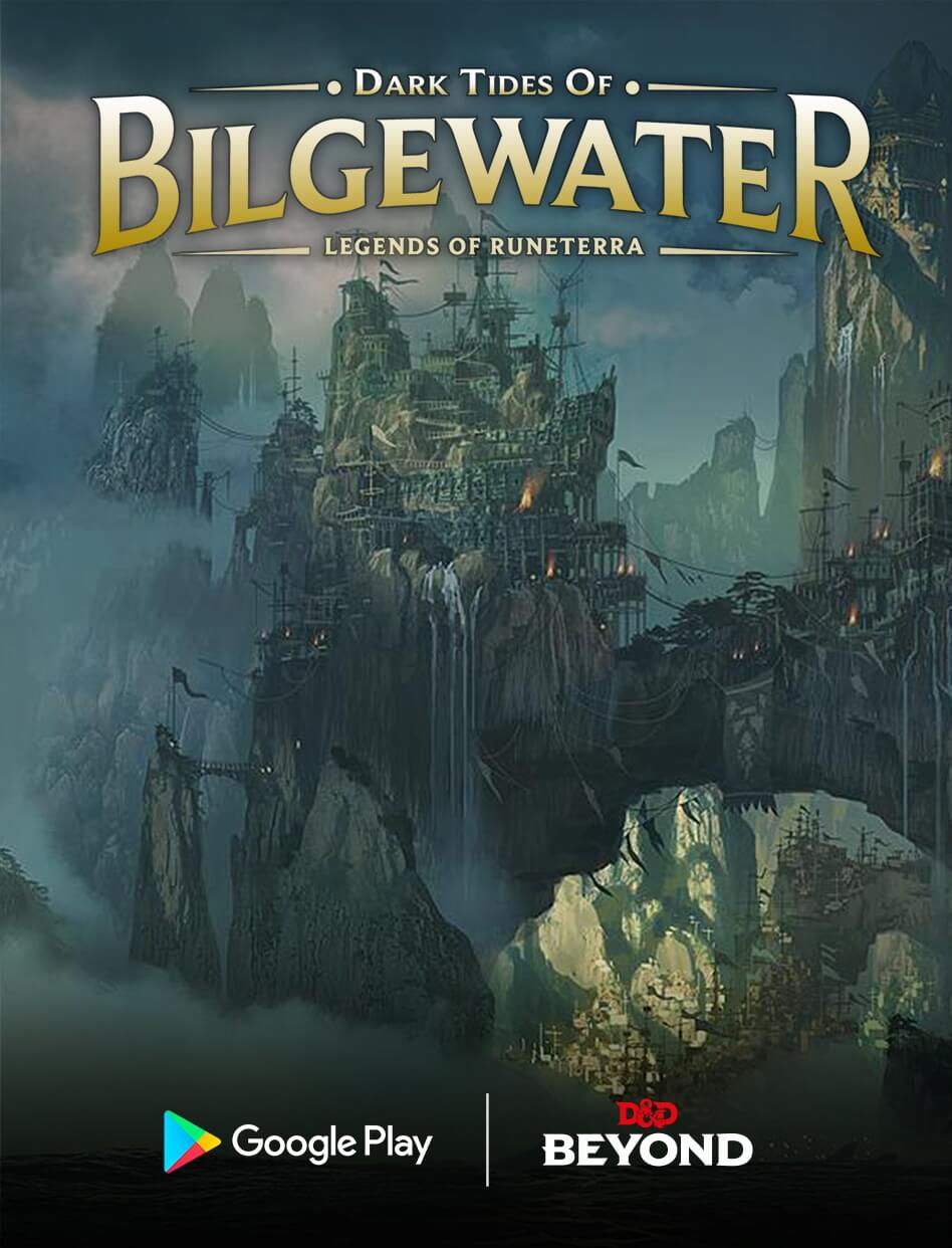 La copertina di Dark Tides of Bilgewater