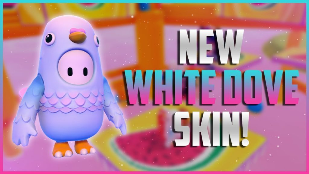 come ottenere la skin white dove di fall guys