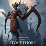 La copertina della nostra recensione del DLC The Elder Scrolls Online Stonethorn, con Lady Thorn in forma da Signora dei Vampiri