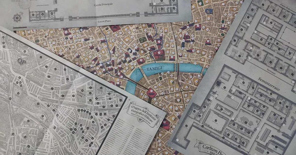 sherlock holmes mappa