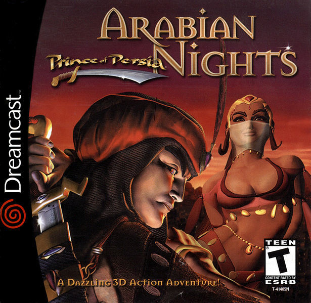 Prince of Persia 3D box art.