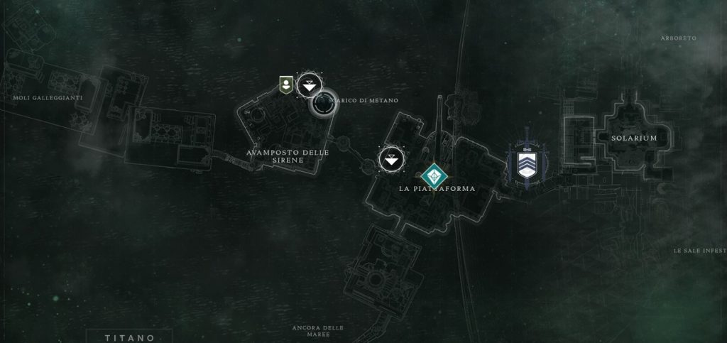 Posizione dello Scarico di Metano in Destiny 2