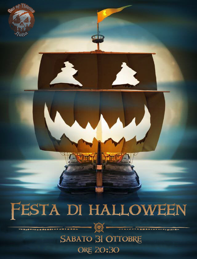 Rare, Sea of thieves, sea of thieves italia, sea of thieves ita halloween party, sea of thieves italia twitch halloween party