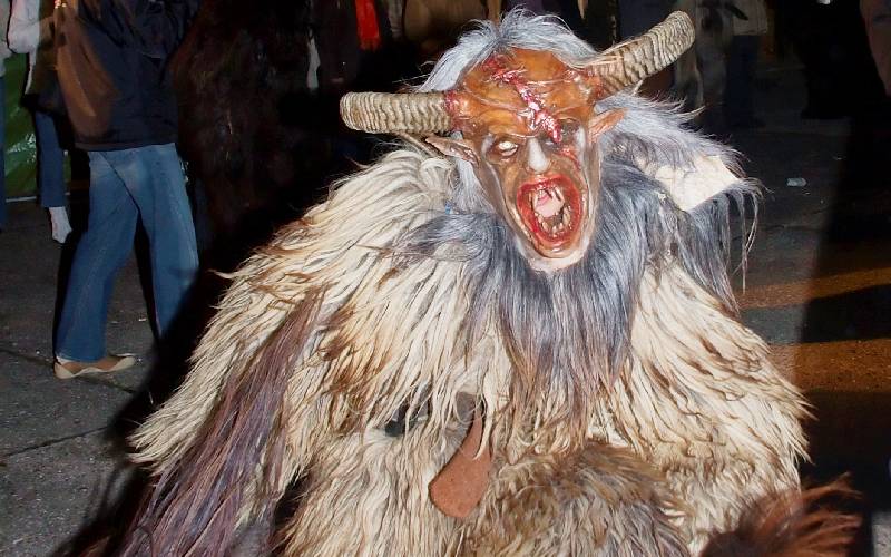 Krampus, foklore Trenino Alto Adige, Trentino Alto Adige