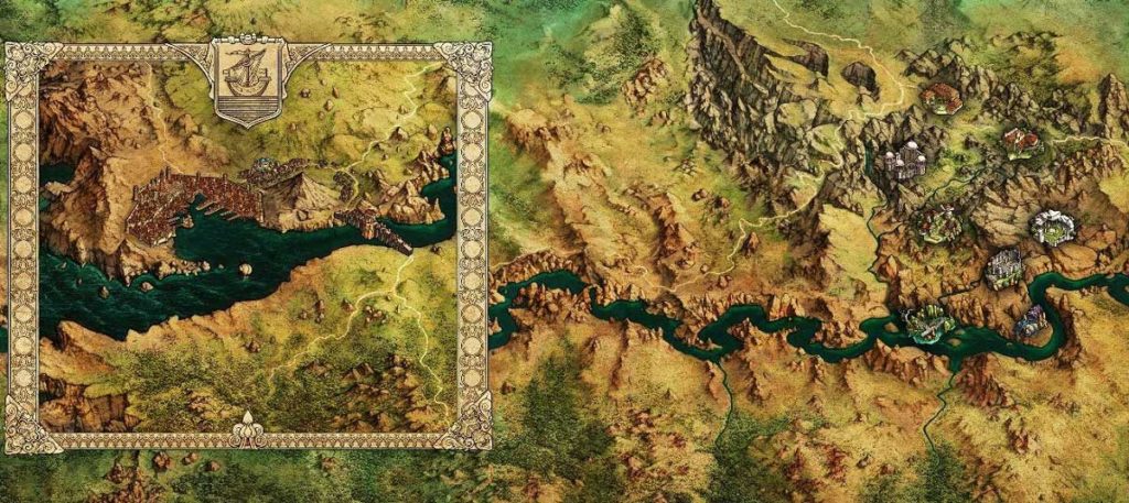 Mappa accesso anticipato Baldur's Gate 3