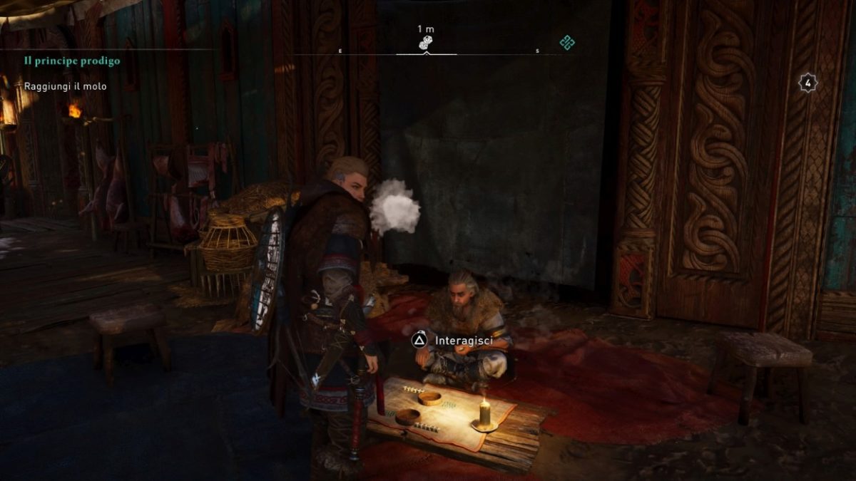 Assassin's Creed Valhalla interazione con personaggi