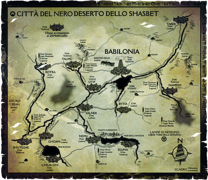 Mappa Shasbet
