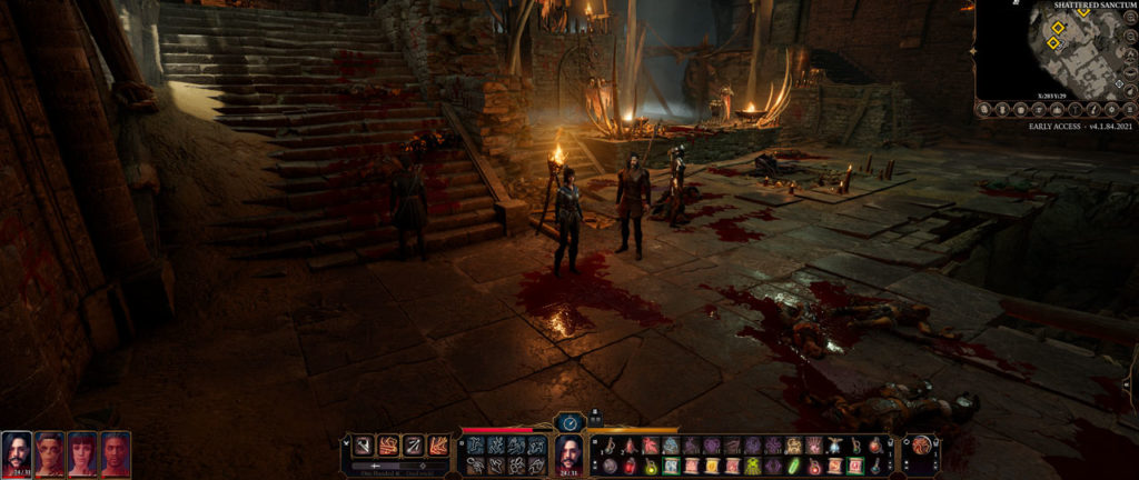 Fine del combattimento contro i Goblin di Baldur's Gate 3