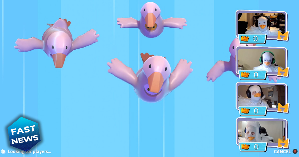 Fall Guys arriva la skin di Untitled Goose Game Player.it