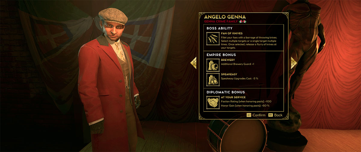 Angelo Genna scelto come boss in Empire of Sin