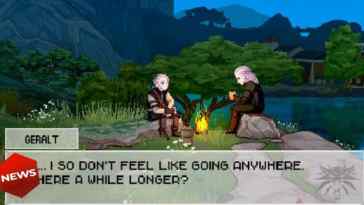 The Witcher 3, The Witcher 3 Wild Hunt, The Witcher 3 Blood & Wine, The Witcher 3 Pixel Art, The Witcher 3 Regis e Geralt, The Witcher 3 Regis Geralt pixel Art