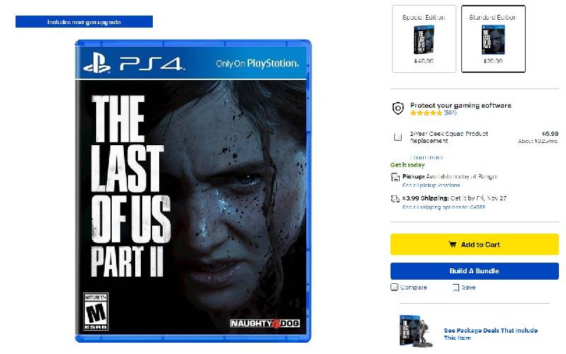 The Last of us Parte II, The Last of Us Parte II PS5, upgrade PS5 The Last of Us Parte II